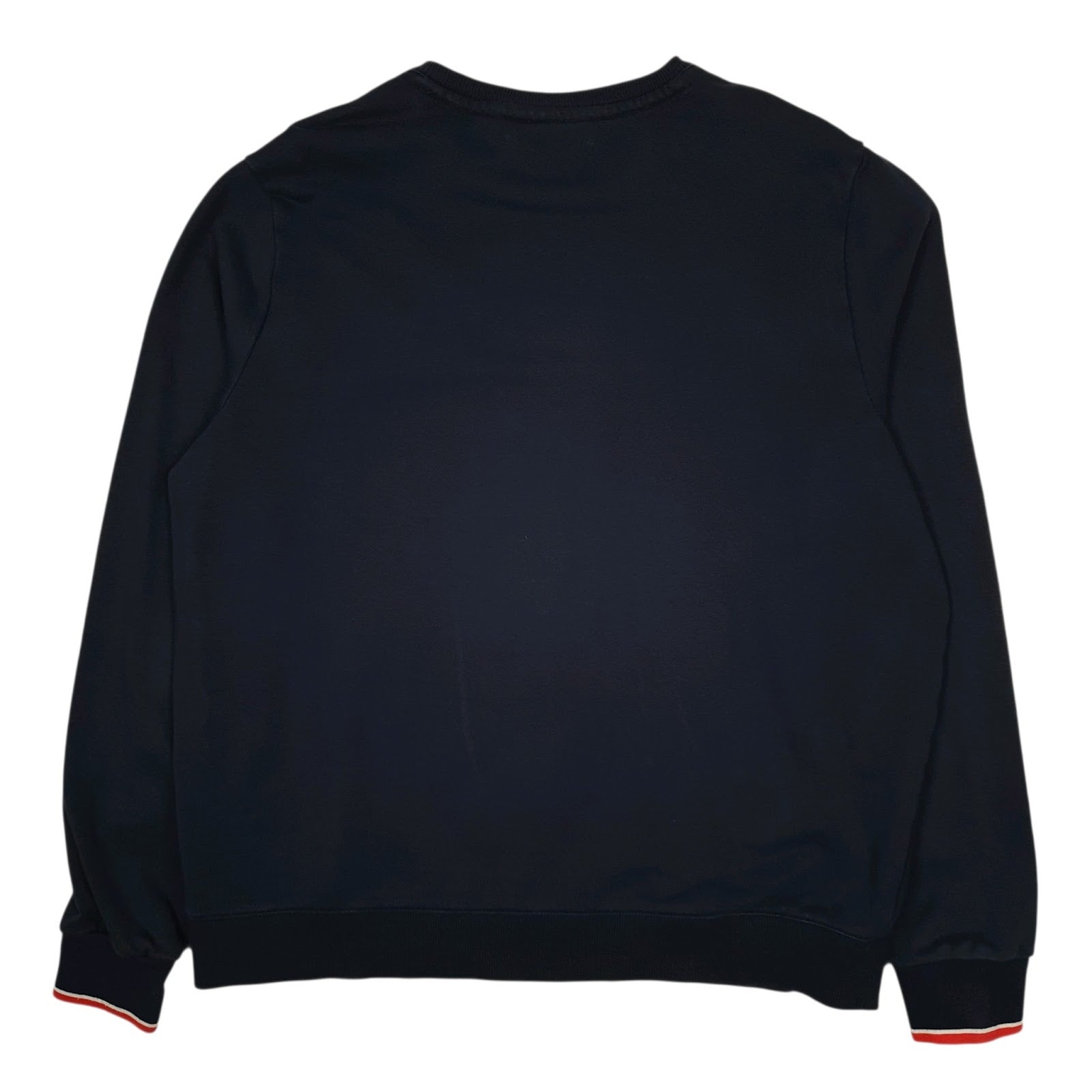 Mens Navy Fila  Crewneck Jumper
