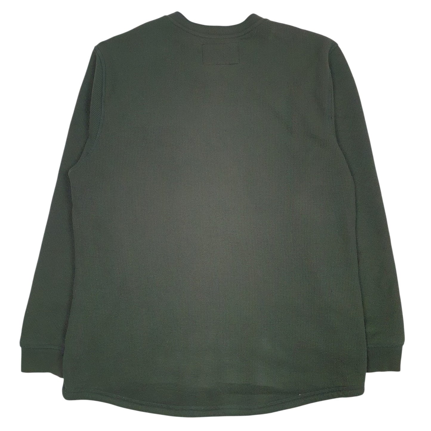 Mens Green Lee Shepa Lined Quarter Zip Jumper