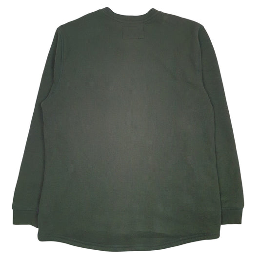 Mens Green Lee Shepa Lined Quarter Zip Jumper