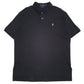 Mens Black Polo Ralph Lauren Pima Soft Touch Short Sleeve Polo Shirt