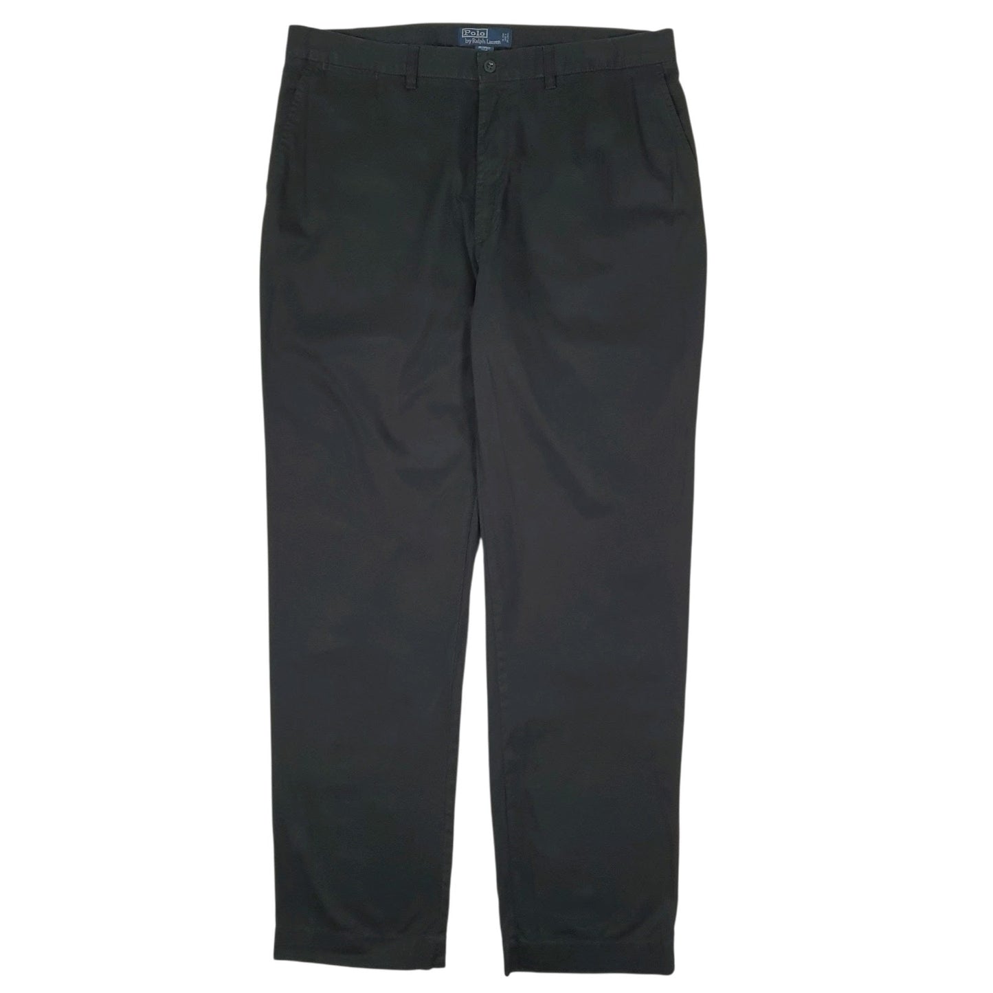 Mens Black Polo Ralph Lauren Prospect Pant Chino Trousers