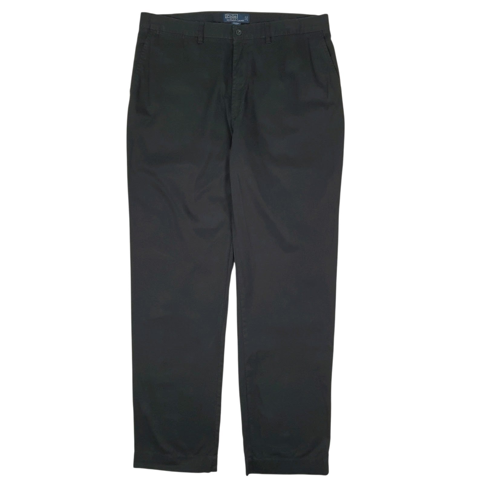 Mens Black Polo Ralph Lauren Prospect Pant Chino Trousers