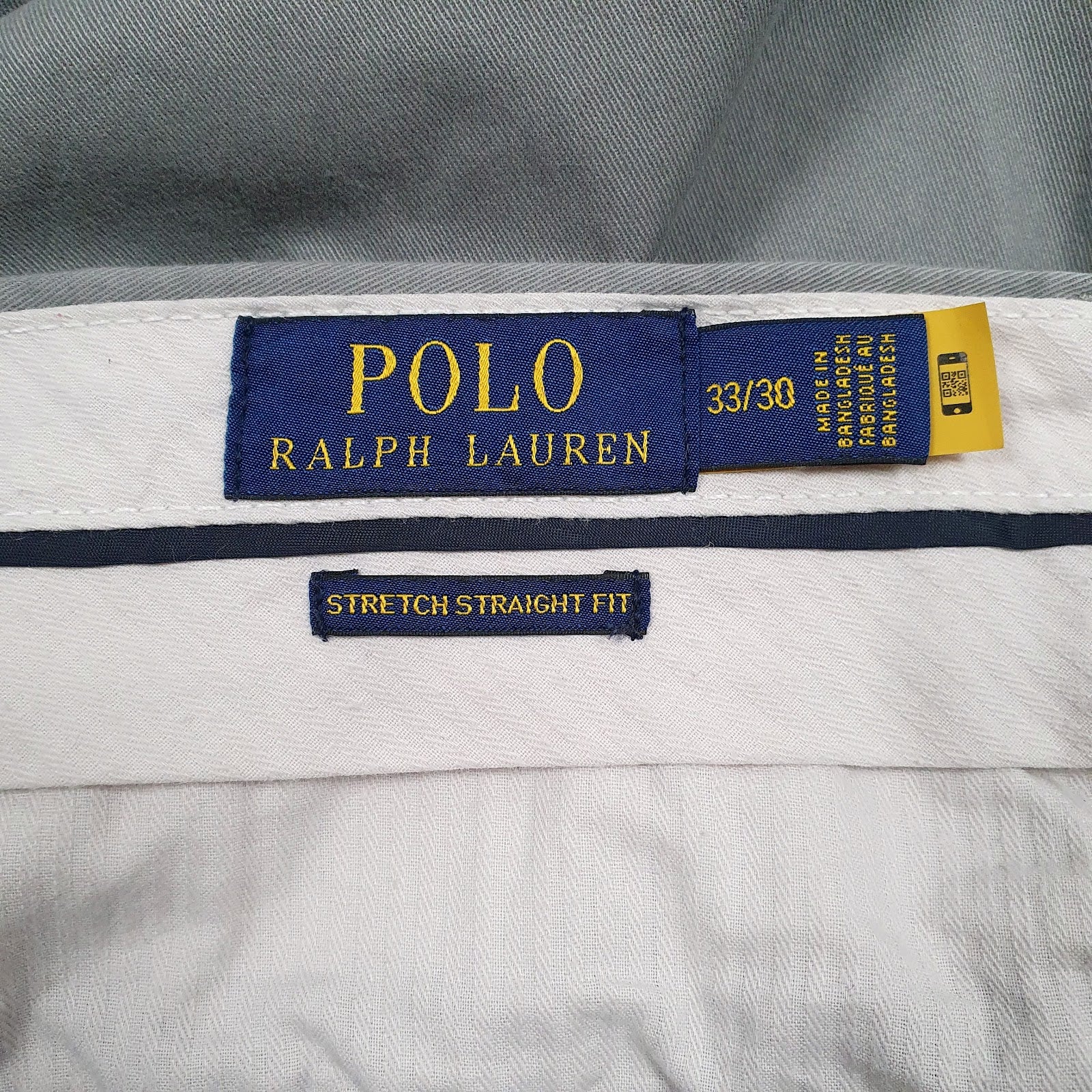 Mens Grey Polo Ralph Lauren   Trousers