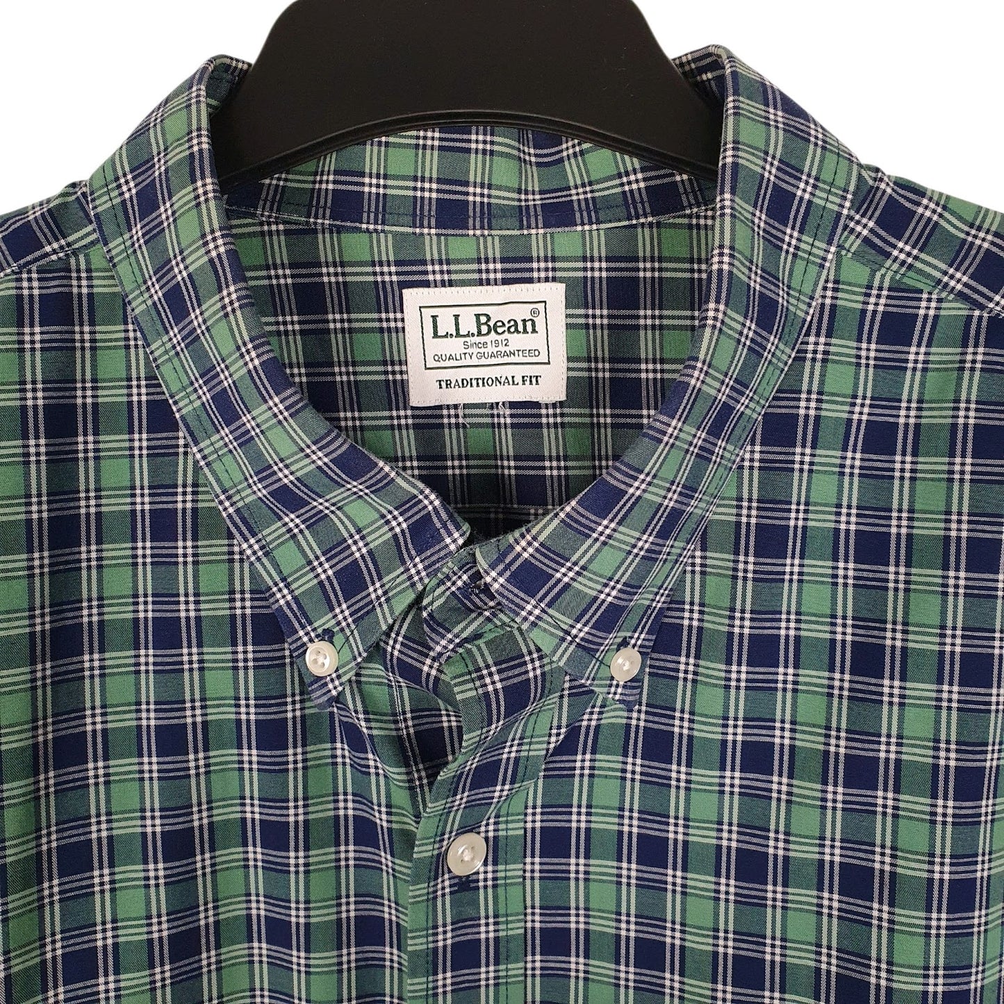 Mens Green L.L.Bean   Shirt
