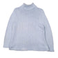 Womens Blue Tommy Hilfiger Knit Turtle Neck Jumper