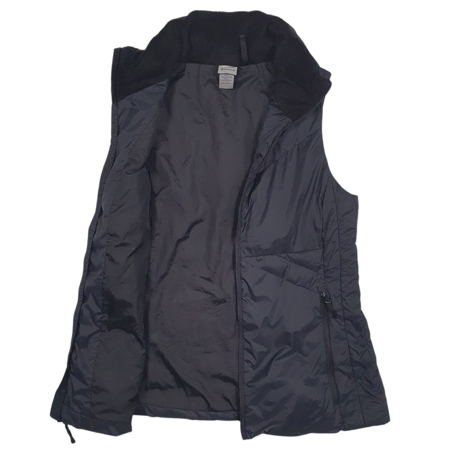 Womens Grey Champion Padded  Coat