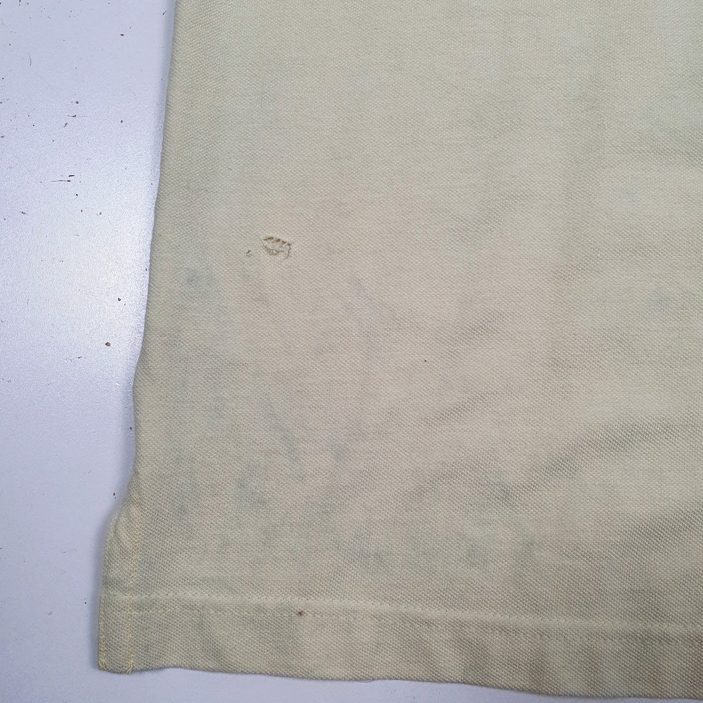 Mens Yellow Faded Glory   Polo Shirt
