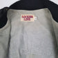 Mens Black Locker Line Vintage 90s Pittsburgh Steelers NFL Hoodie Coat