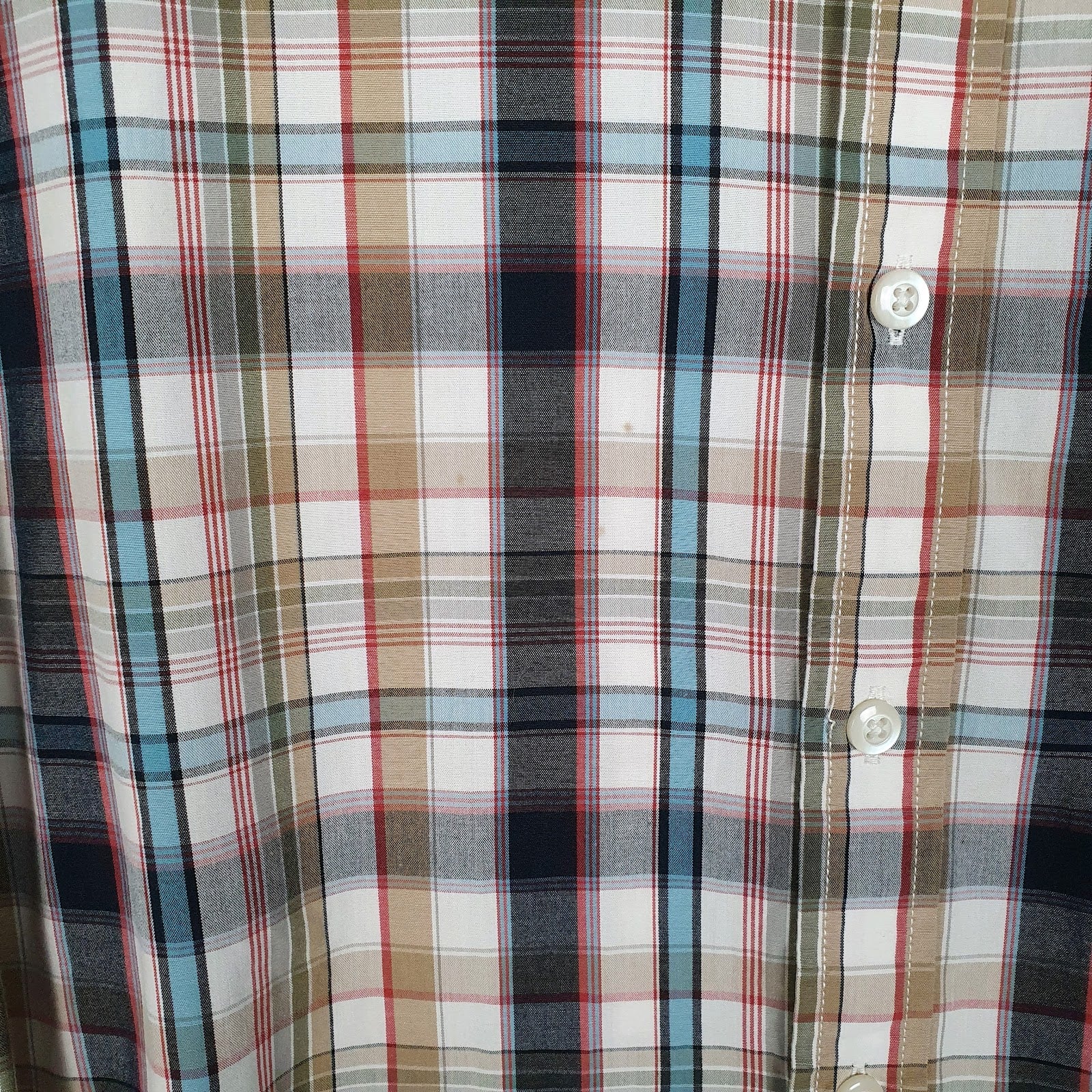 Mens Beige Eddie Bauer   Shirt