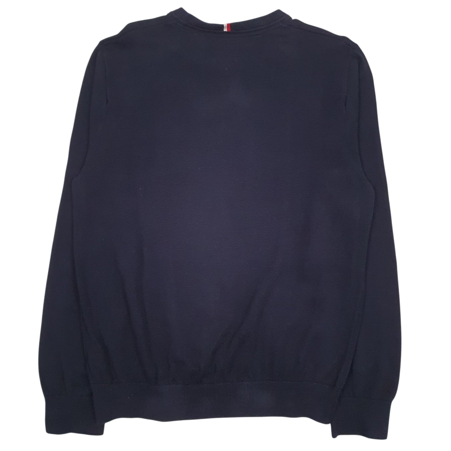 Womens Navy Tommy Hilfiger Lightweight Crewneck Jumper