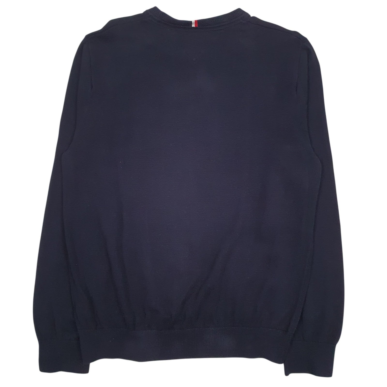 Womens Navy Tommy Hilfiger Lightweight Crewneck Jumper
