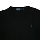 Womens Black Polo Ralph Lauren  V Neck Jumper