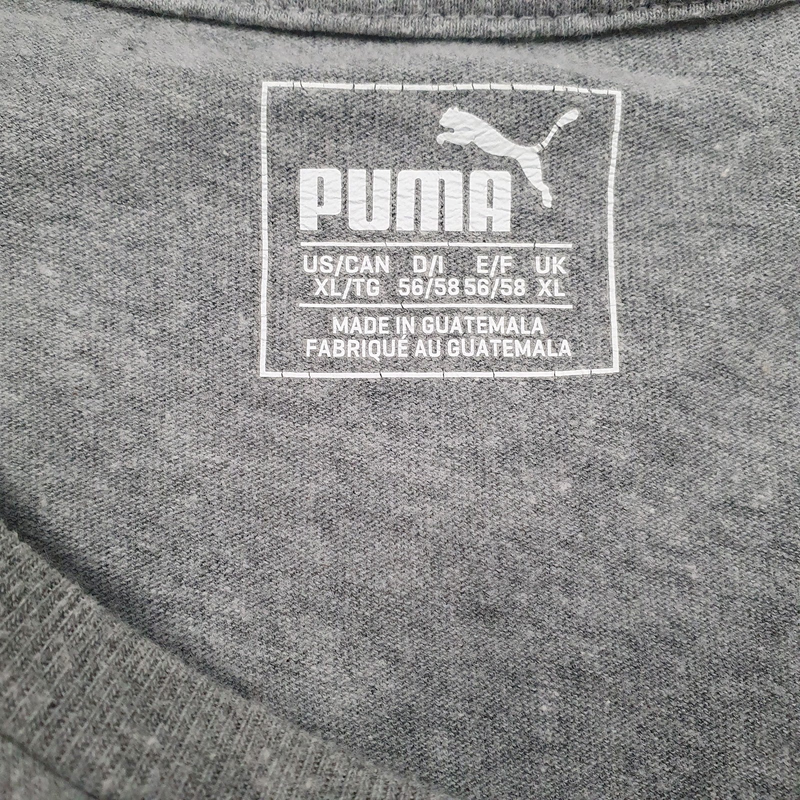 Mens Grey Puma   T Shirt