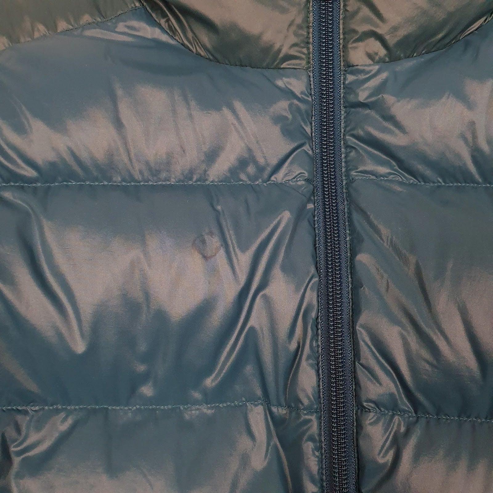 Mens Blue The North Face Nuptse  Coat