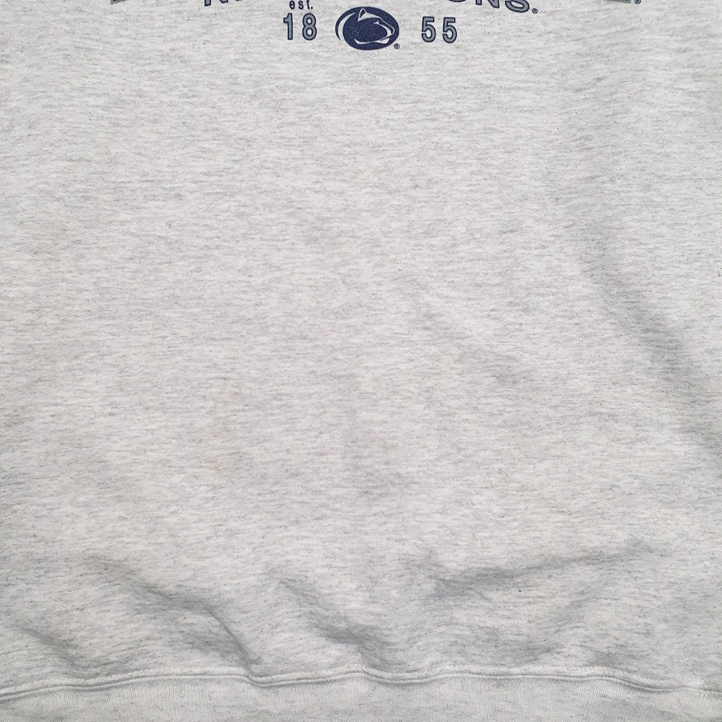 Mens Grey Champion Penn State Crewneck Jumper