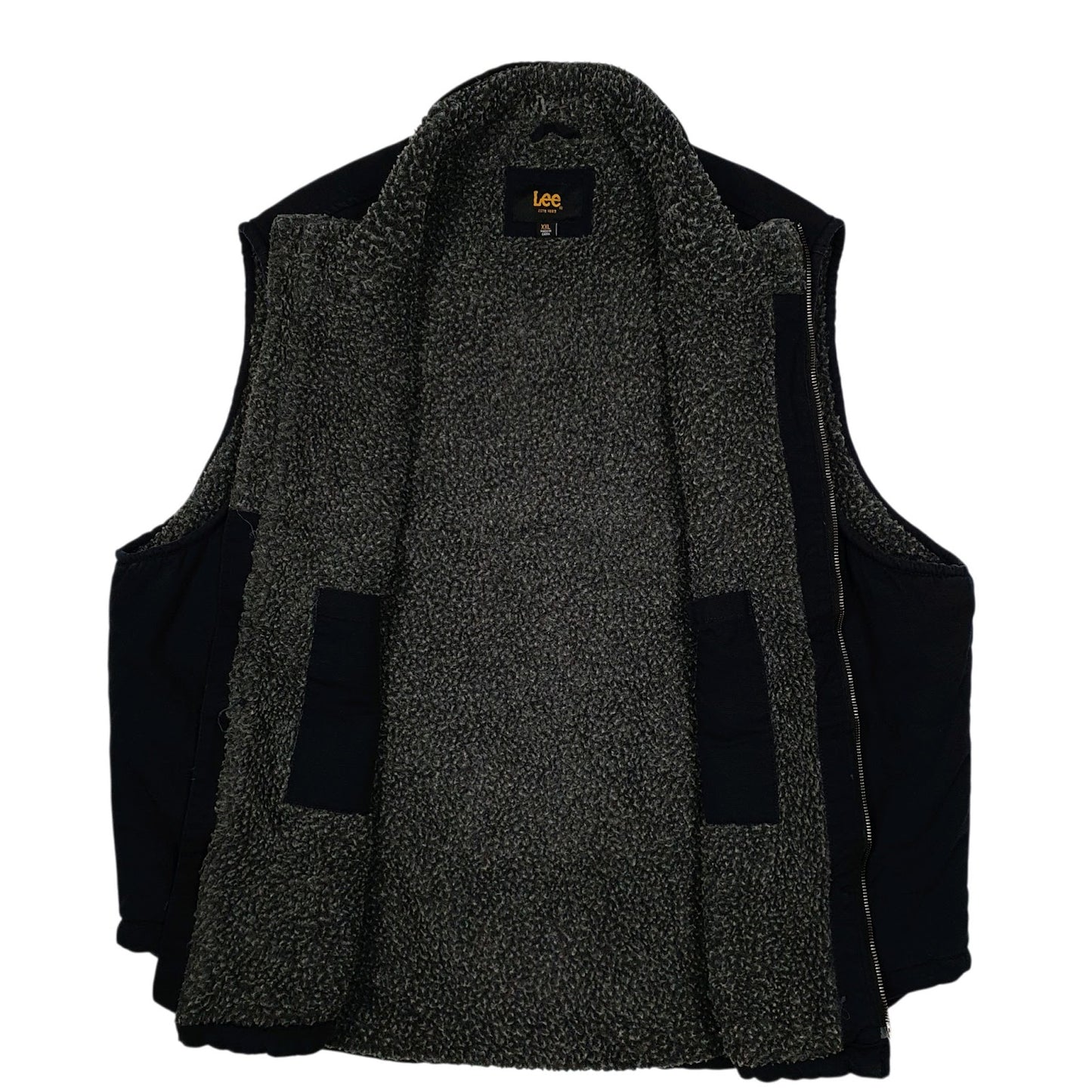 Mens Navy Lee Workwear Vest Bodywarmer  Coat