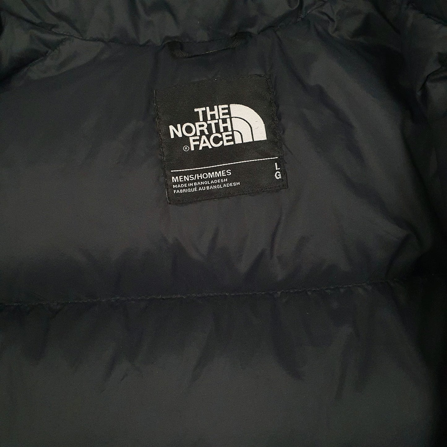 Mens Black The North Face Nuptse Gilet Vest Bodywarmer  Coat