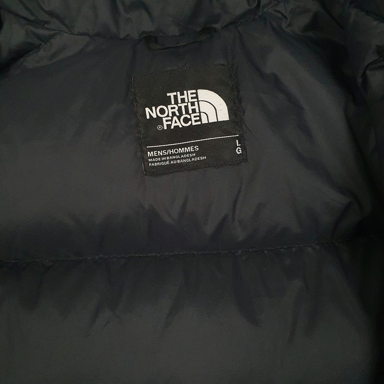 Mens Black The North Face Nuptse Gilet Vest Bodywarmer  Coat