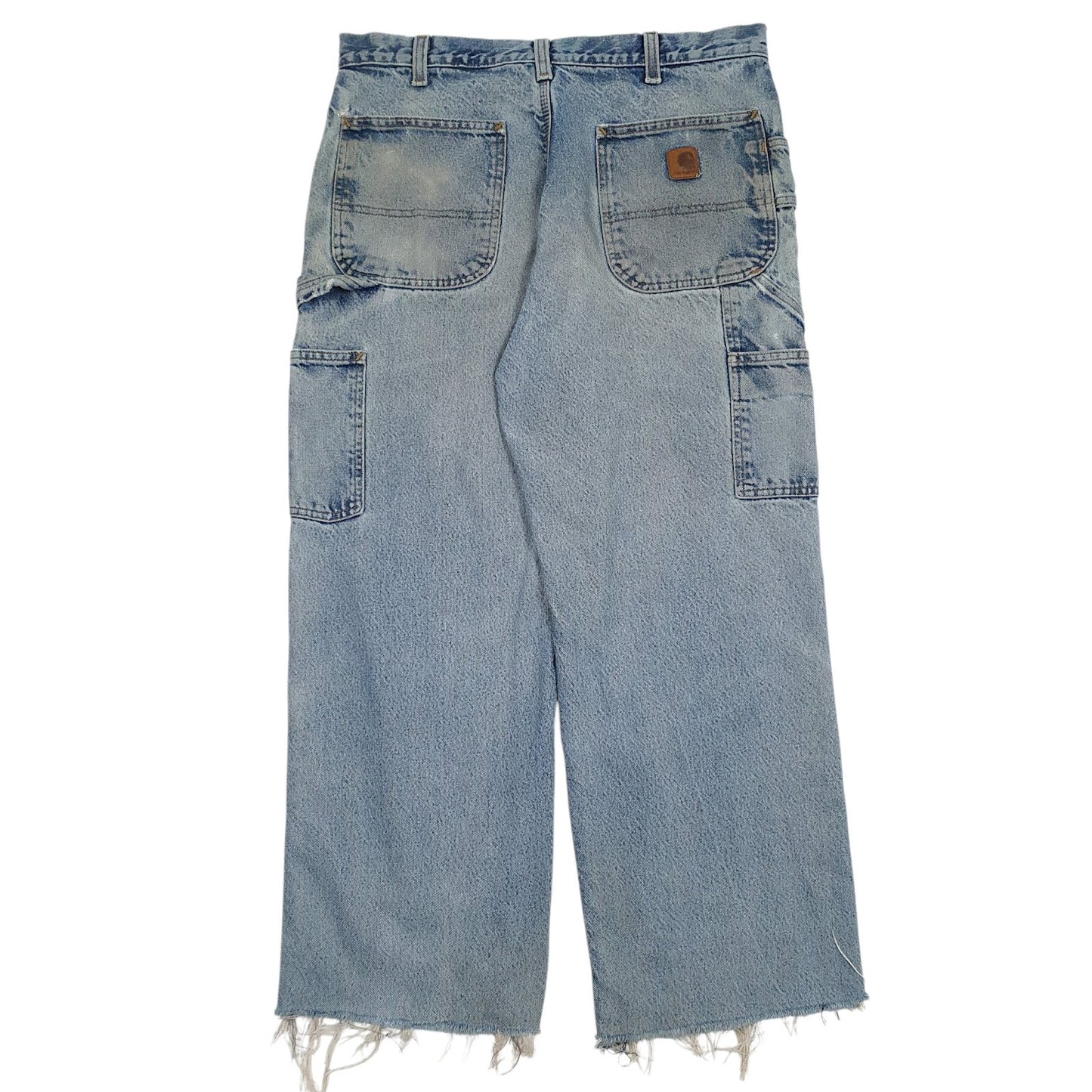 Mens Blue Carhartt B236 DST Blanket Lined  Jeans