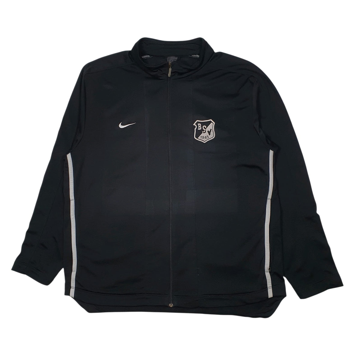 Mens Black Nike Bramfeld Basketball Full Zip Jumper