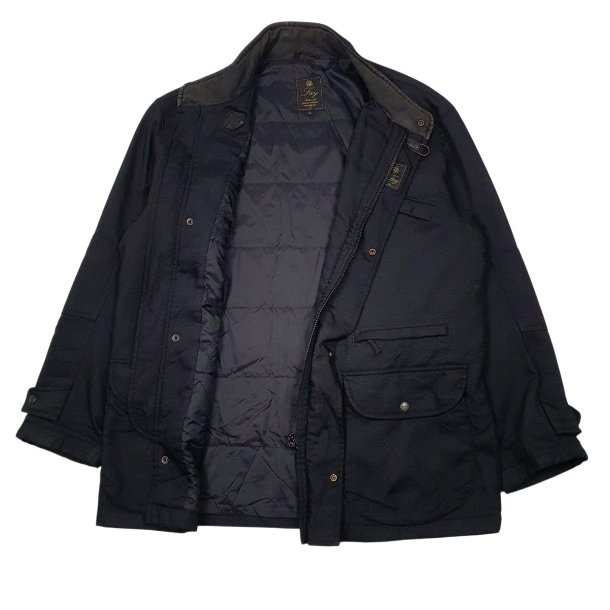 Womens Black Fay   Coat