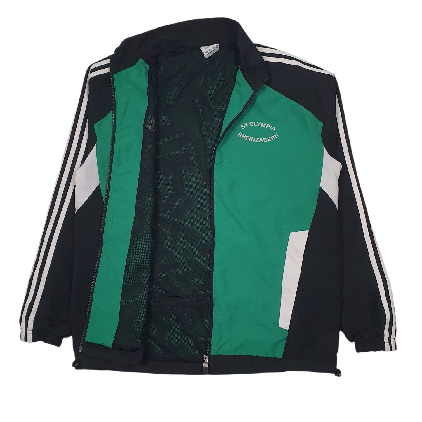 Mens Green Adidas SV Olympia Rheinzabern  Coat
