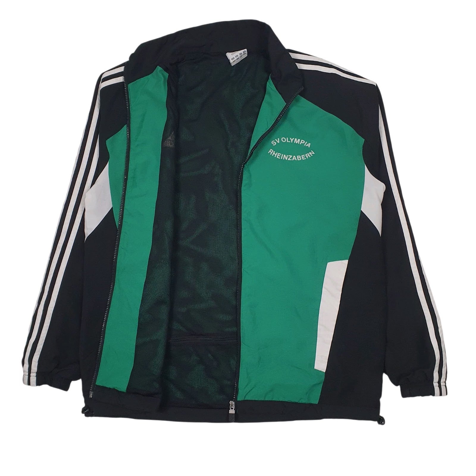 Mens Green Adidas SV Olympia Rheinzabern  Coat