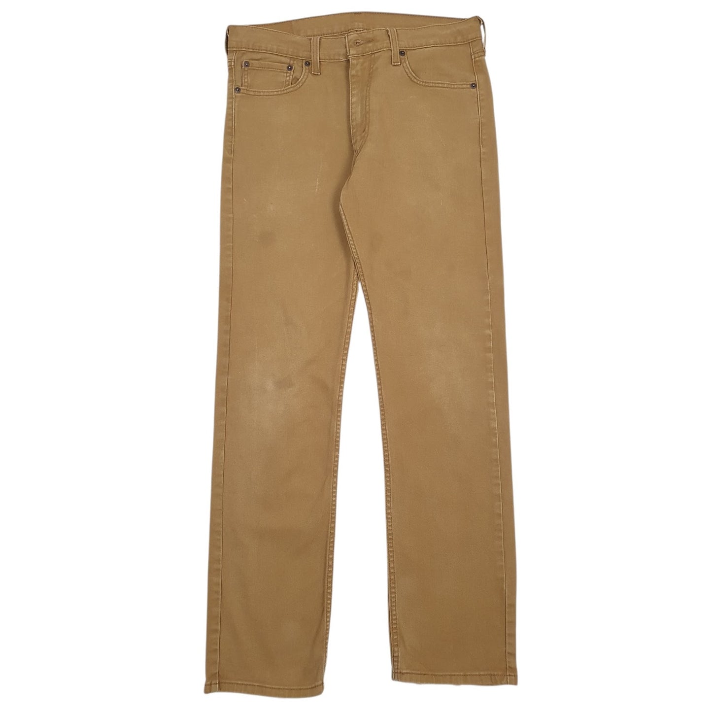 Mens Brown Levis  513 JeansW32 L32