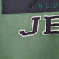 Mens Green NFL New York Jets Hoodie Full Zip Jumper