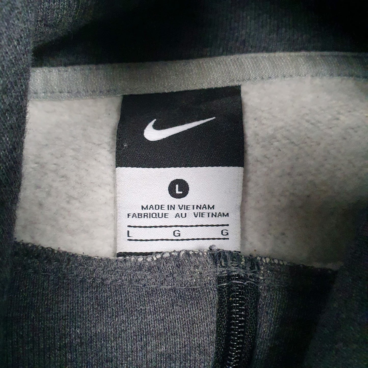 Mens Grey Nike  Hoodie Jumper