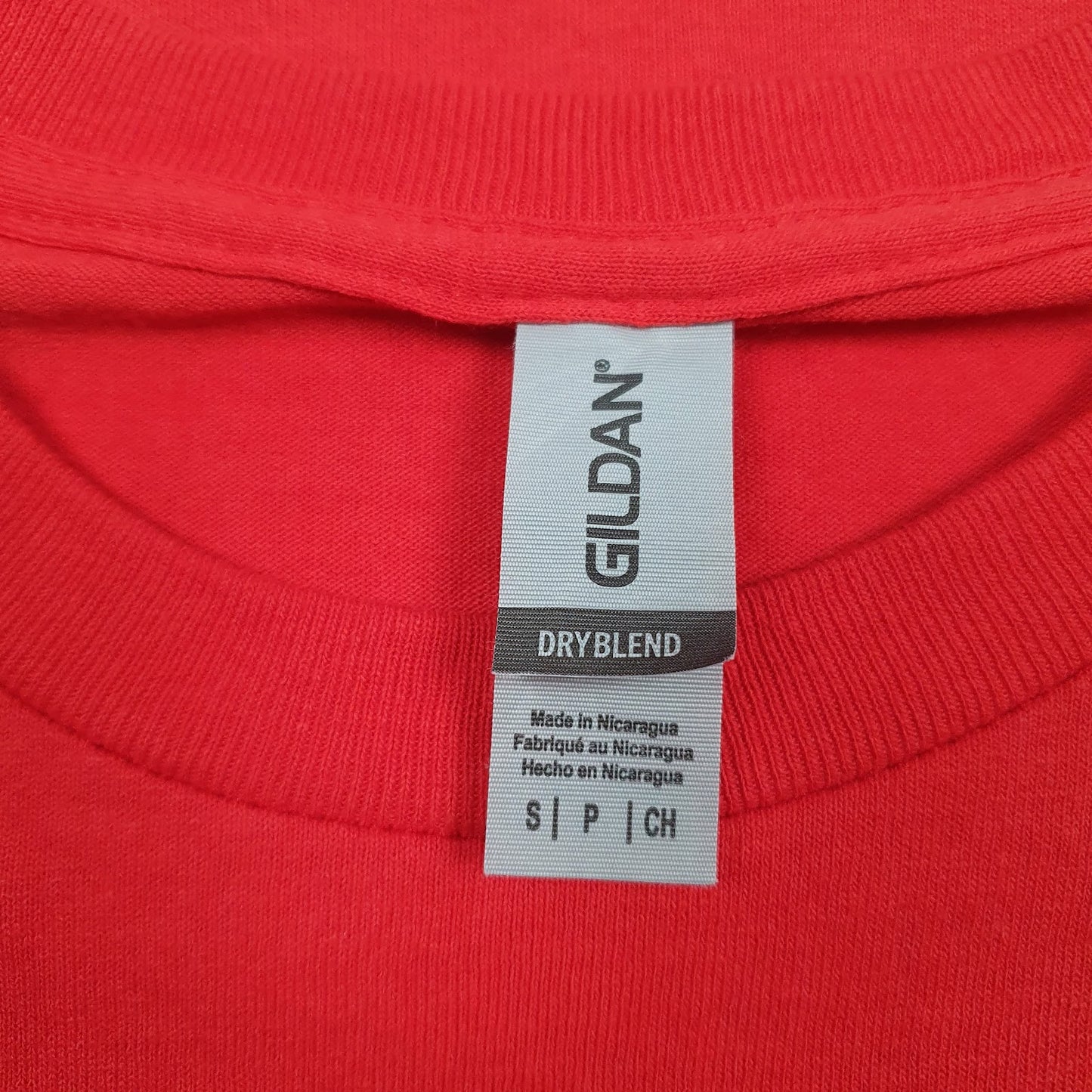 Mens Red Gildan NFL  T Shirt