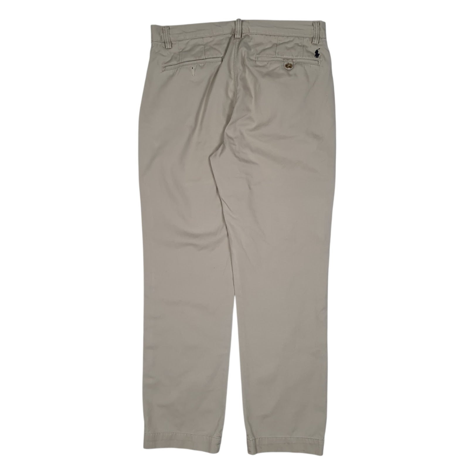 Mens Beige Polo Ralph Lauren Classic Fit  Trousers
