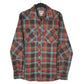 Mens Brown L.L.Bean Flannel Long Sleeve Shirt