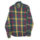 Mens Green L.L.Bean Flannel Long Sleeve Shirt