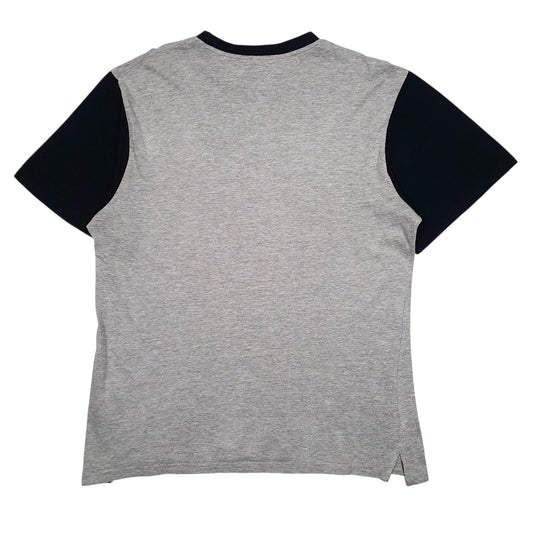 Mens Grey Juventus Spellout  T Shirt