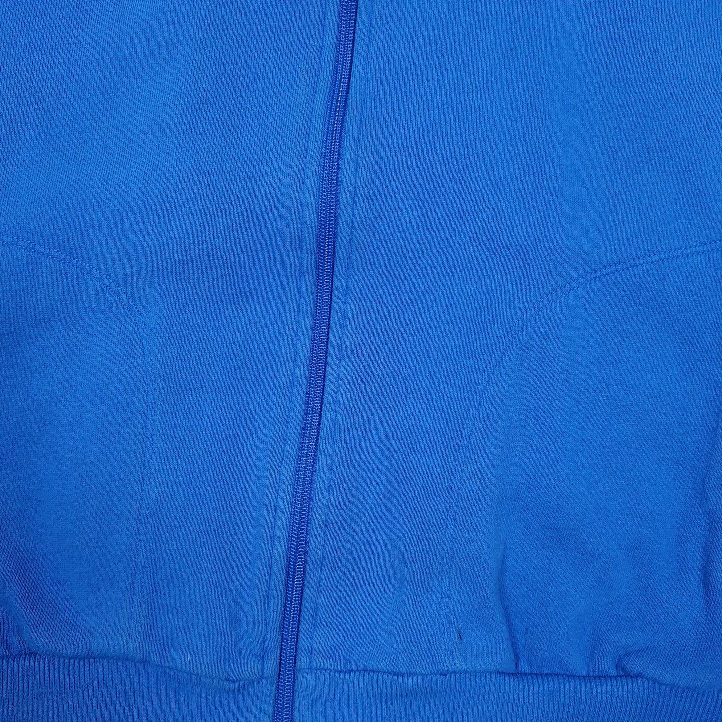 Mens Blue Adidas Vintage 00s Track Top Full Zip Jumper