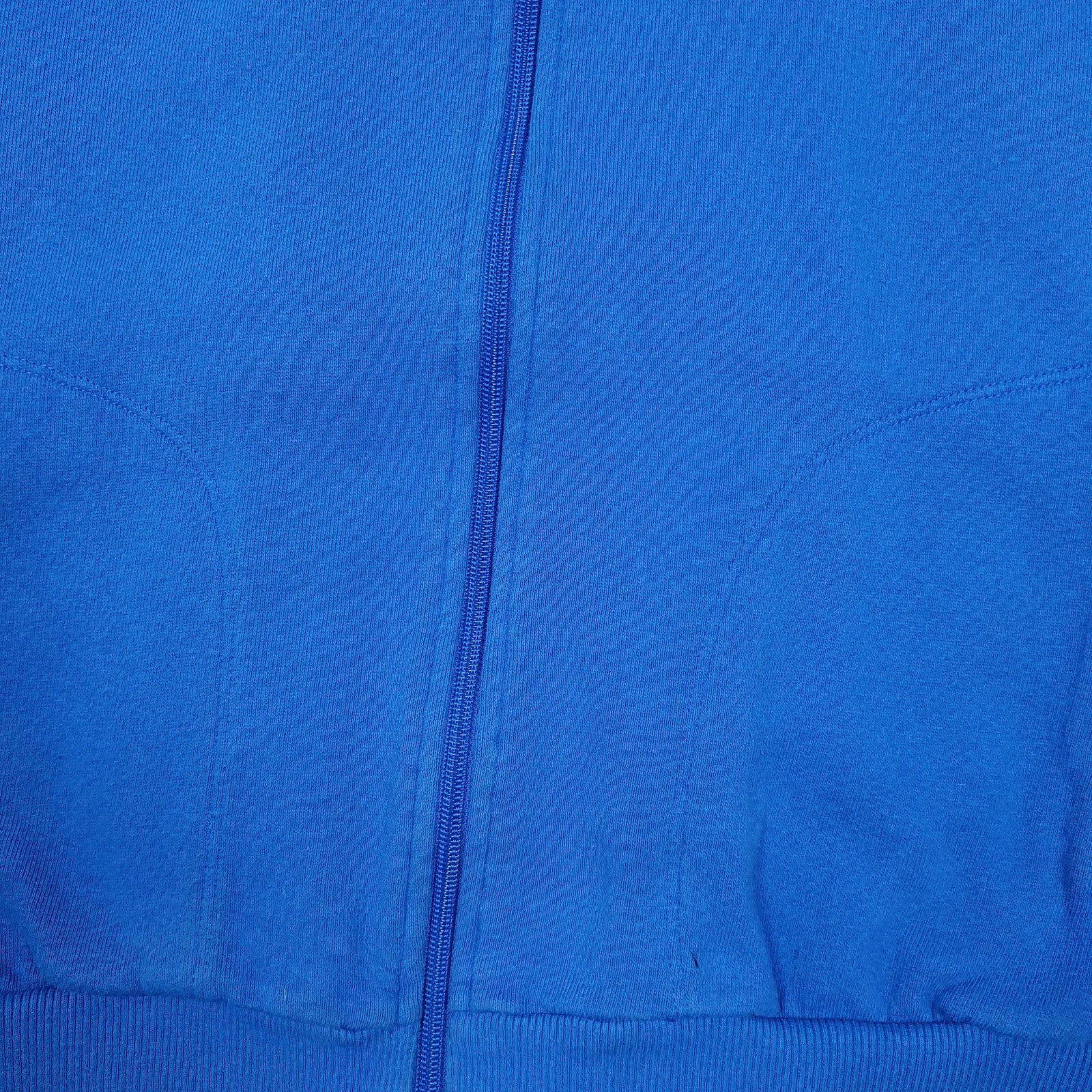 Mens Blue Adidas Vintage 00s Track Top Full Zip Jumper