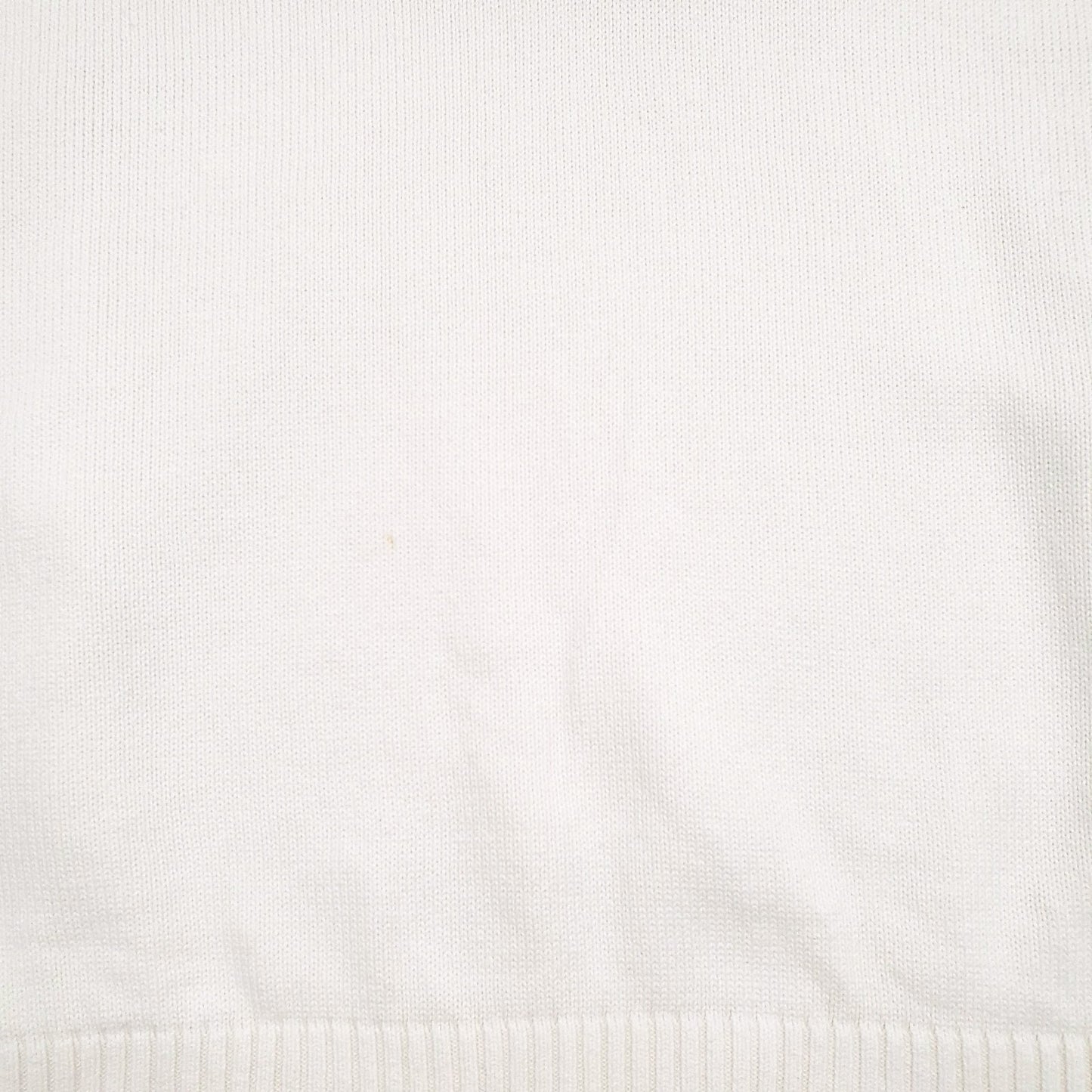 Mens Cream Tommy Hilfiger  Quarter Zip Jumper