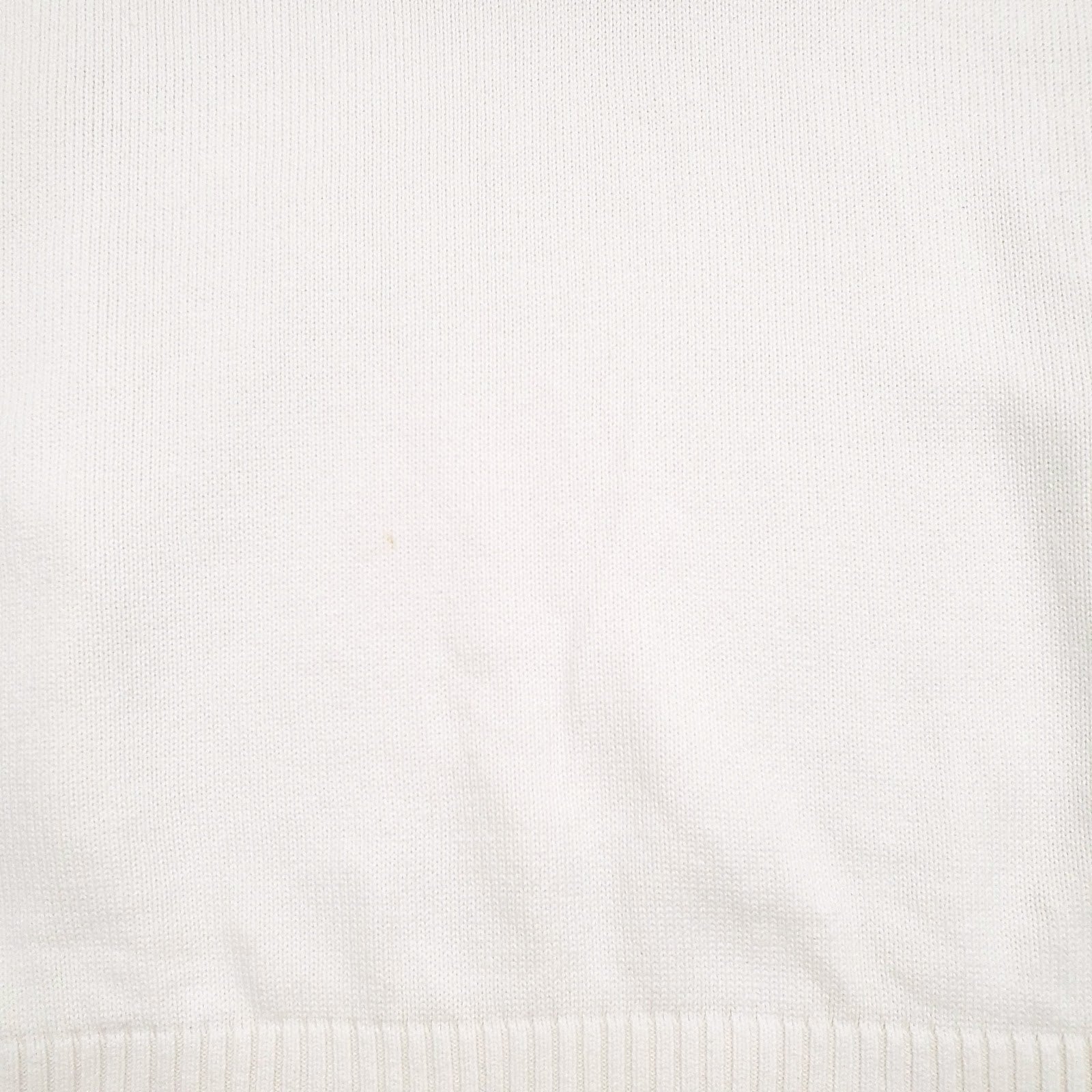 Mens Cream Tommy Hilfiger  Quarter Zip Jumper