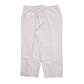 Womens White Next Capri Baggy  Trousers