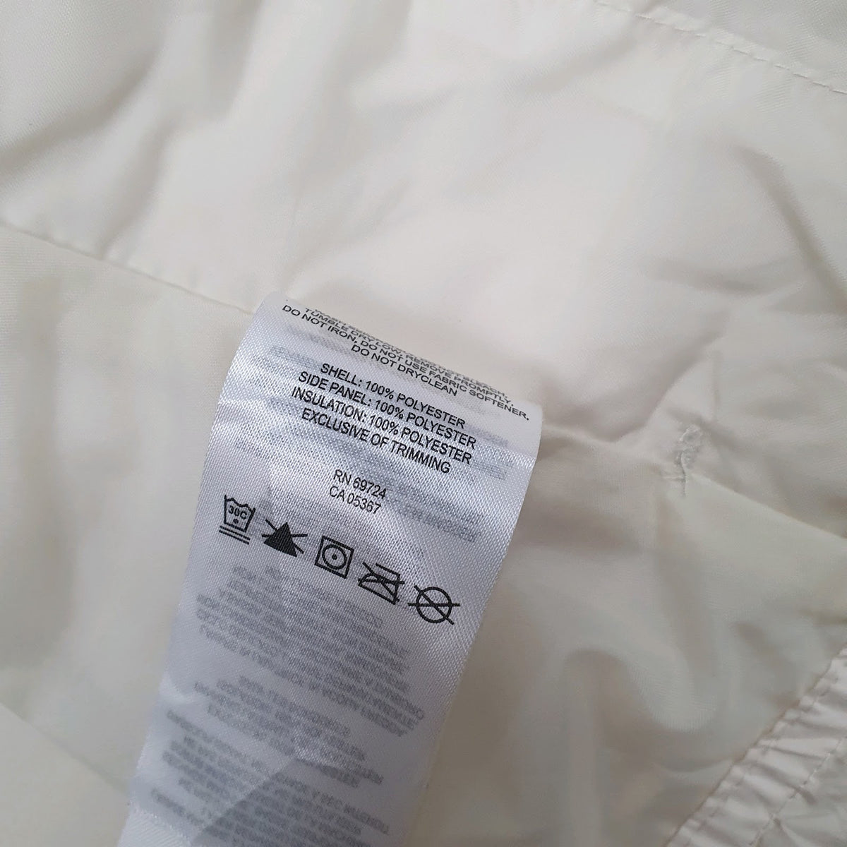 Womens Cream Columbia Sportswear Company Puffer  Coat
