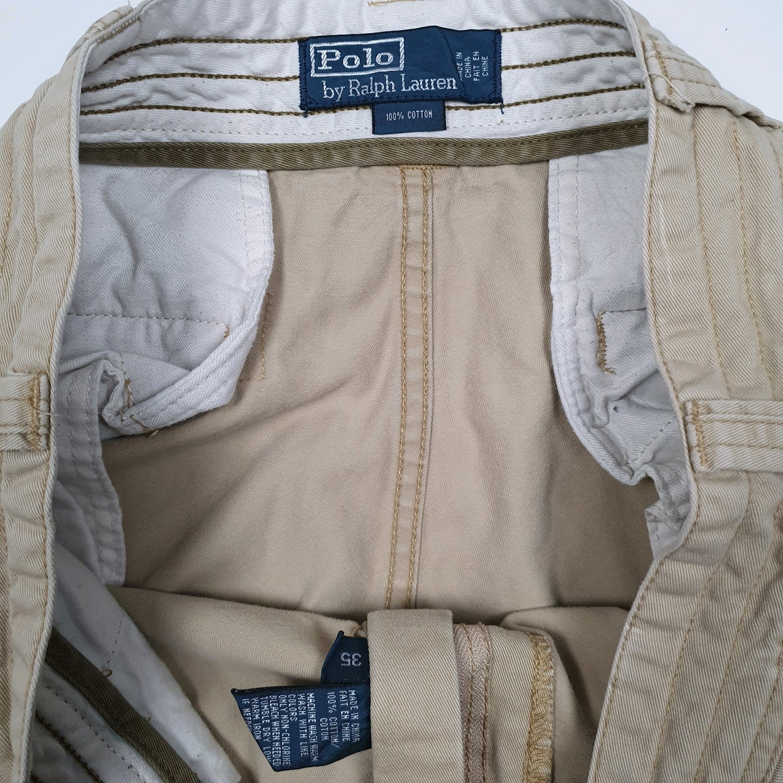 Mens Beige Polo Ralph Lauren   Shorts