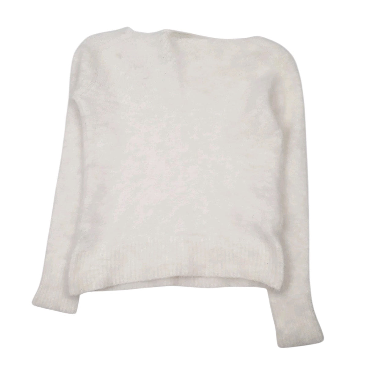Womens Cream Adam Et Ropé Angora Crewneck Jumper