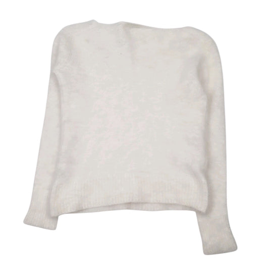 Womens Cream Adam Et Ropé Angora Crewneck Jumper