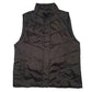 Mens Brown Unbranded Padded Button Up  Coat