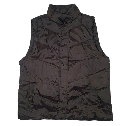 Mens Brown Unbranded Padded Button Up  Coat