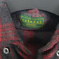 Mens Black Violator Studio Vintage Flannel  Shirt