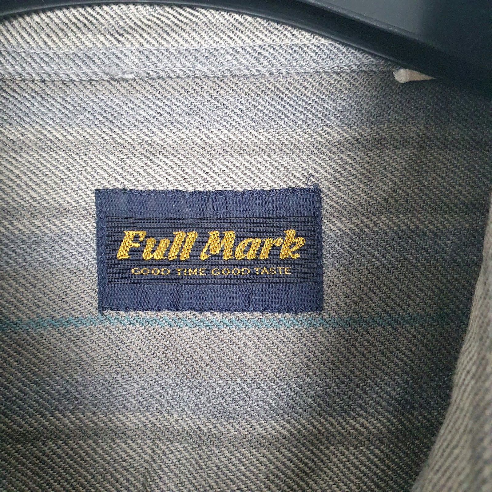 Mens Grey Full Mark   Shirt