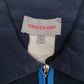Mens Navy Versace Zip  Polo Shirt