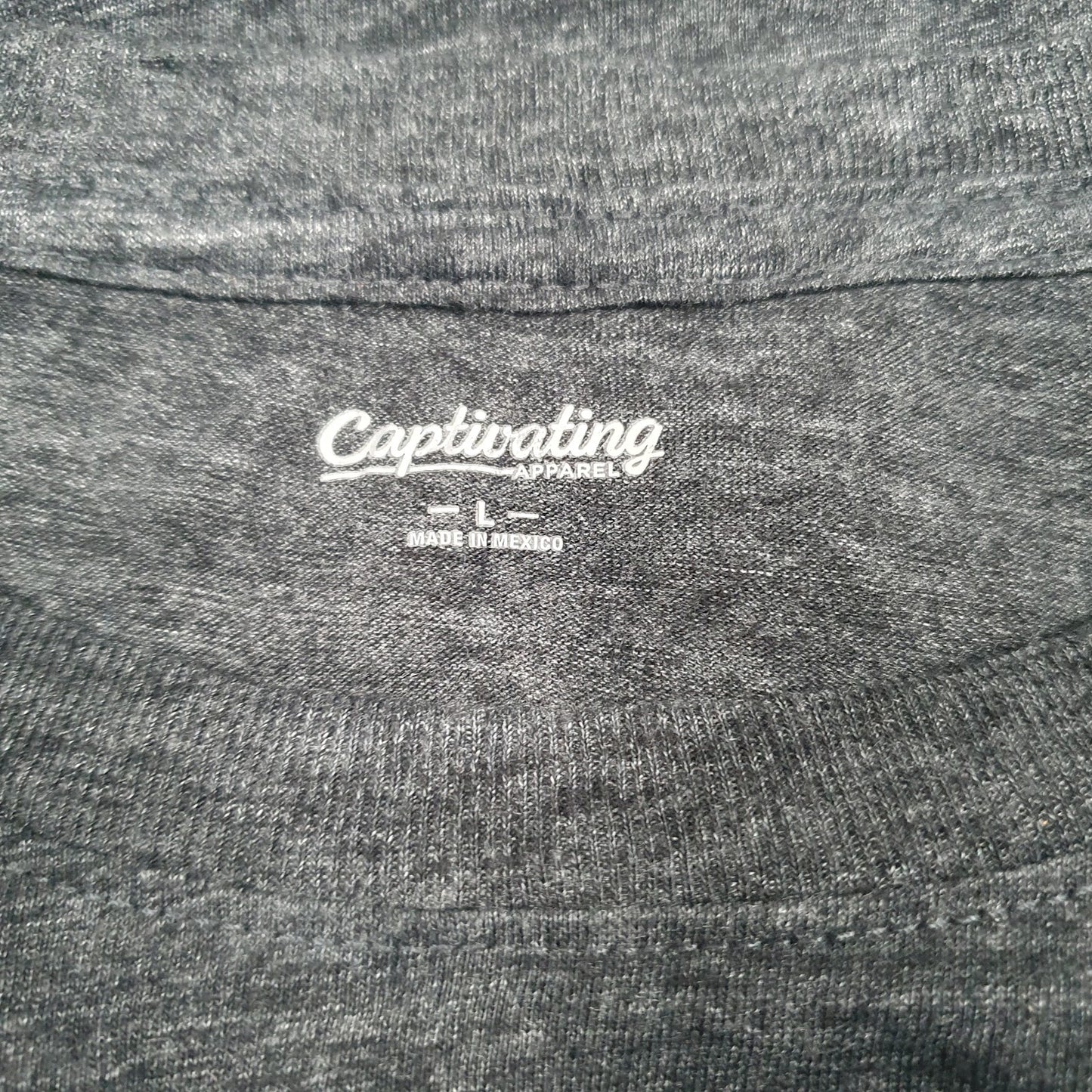 Mens Grey Captivating Apparel Michigan State  T Shirt